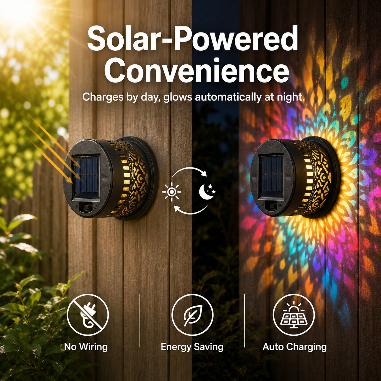 Solar Vivaglow wand licht projector