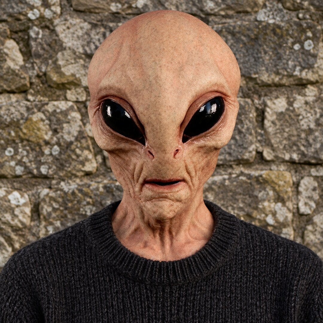 Grimora Alien Masker - Realistisch Latex Hoofdmasker