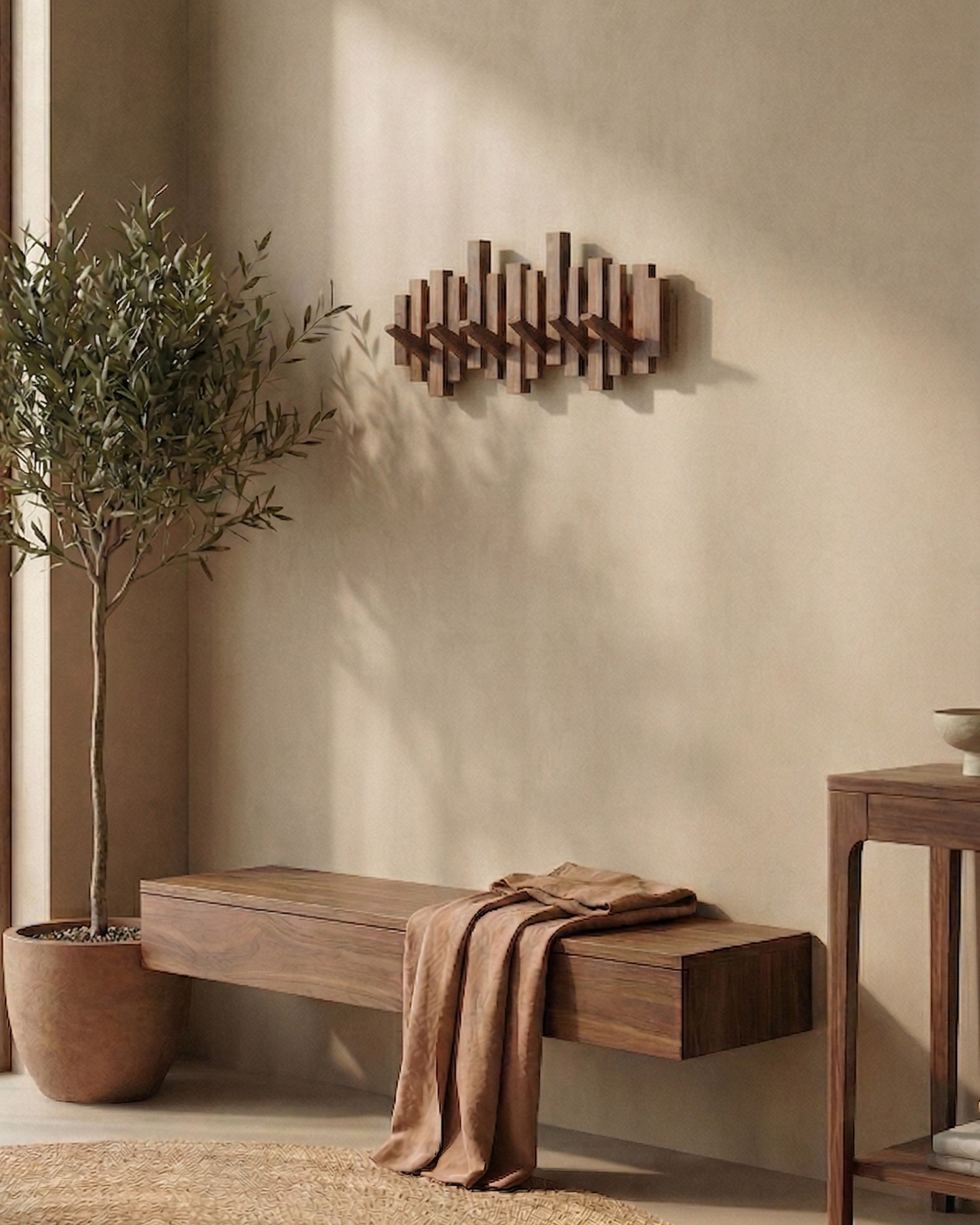Nordiva™ – Luxe Design Kapstok voor een Stijlvolle Entree