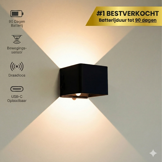 TEST AuraBeam™ – Slimme Draadloze LED Wandlamp (kopie)