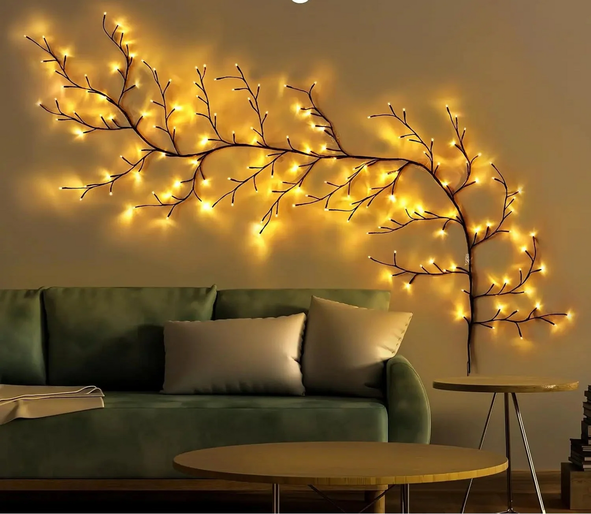 Wiltora LED lichttak in de woonkamer