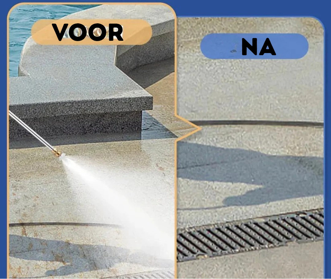 HydroJet Pro™ – Krachtige Reinigingsspuit voor Elke Tuinslang