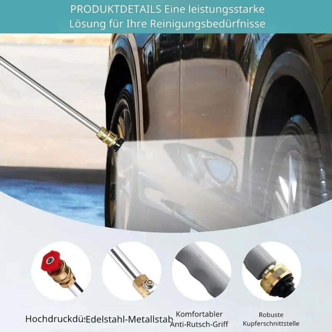 HydroJet Pro™ – Krachtige Reinigingsspuit voor Elke Tuinslang