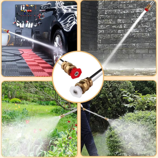HydroJet Pro™ – Krachtige Reinigingsspuit voor Elke Tuinslang