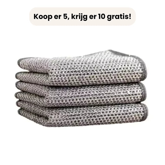 OvenGlow™ – Herbruikbare Reinigingsdoeken Set